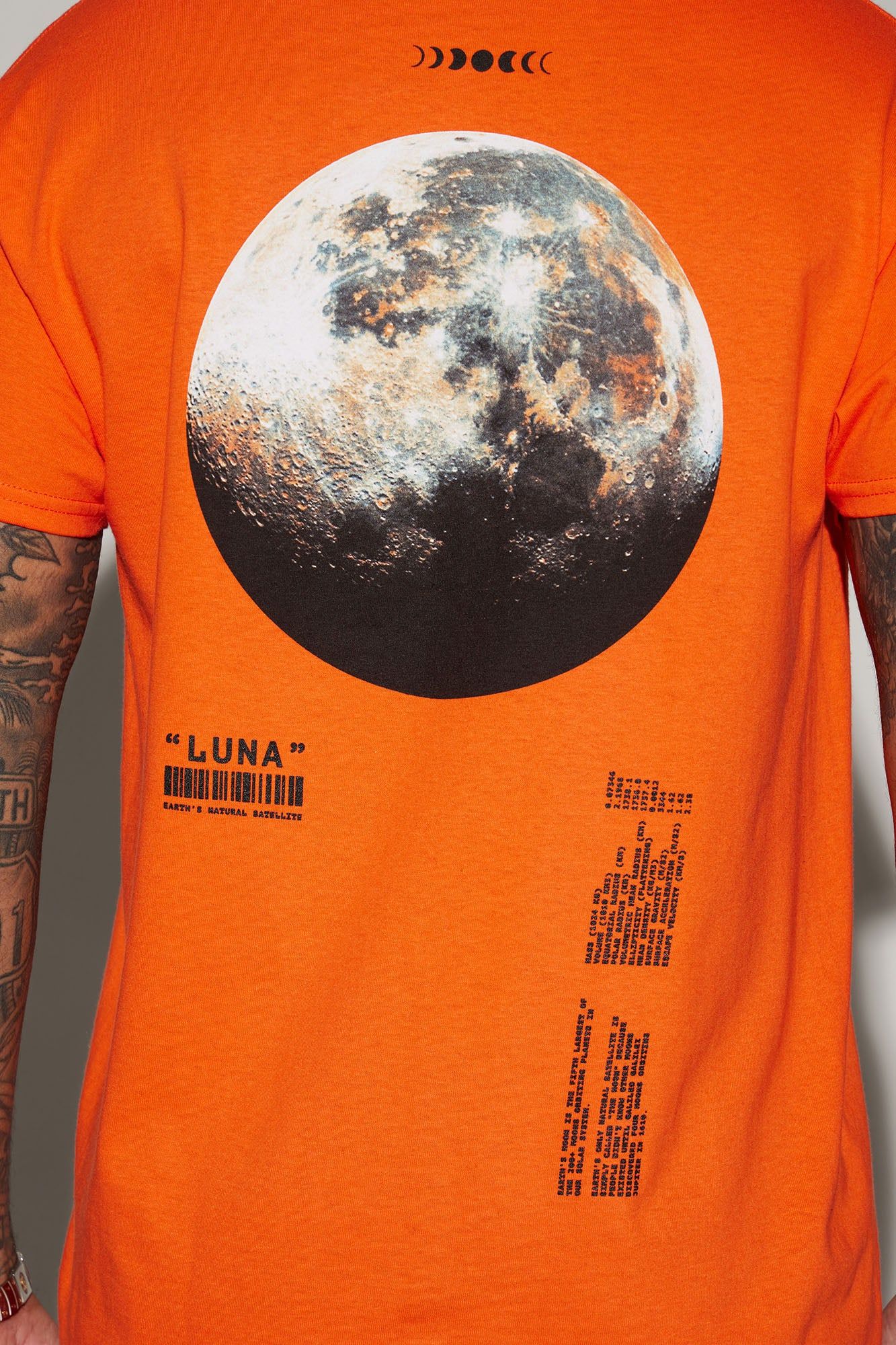 Luna Short Sleeve Tee - Orange sold by Fashion Nova product image thumbnail 5