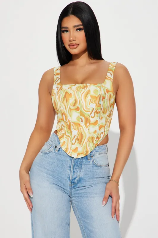 Mix It Up Corset Top - Multi Color sold by Fashion Nova