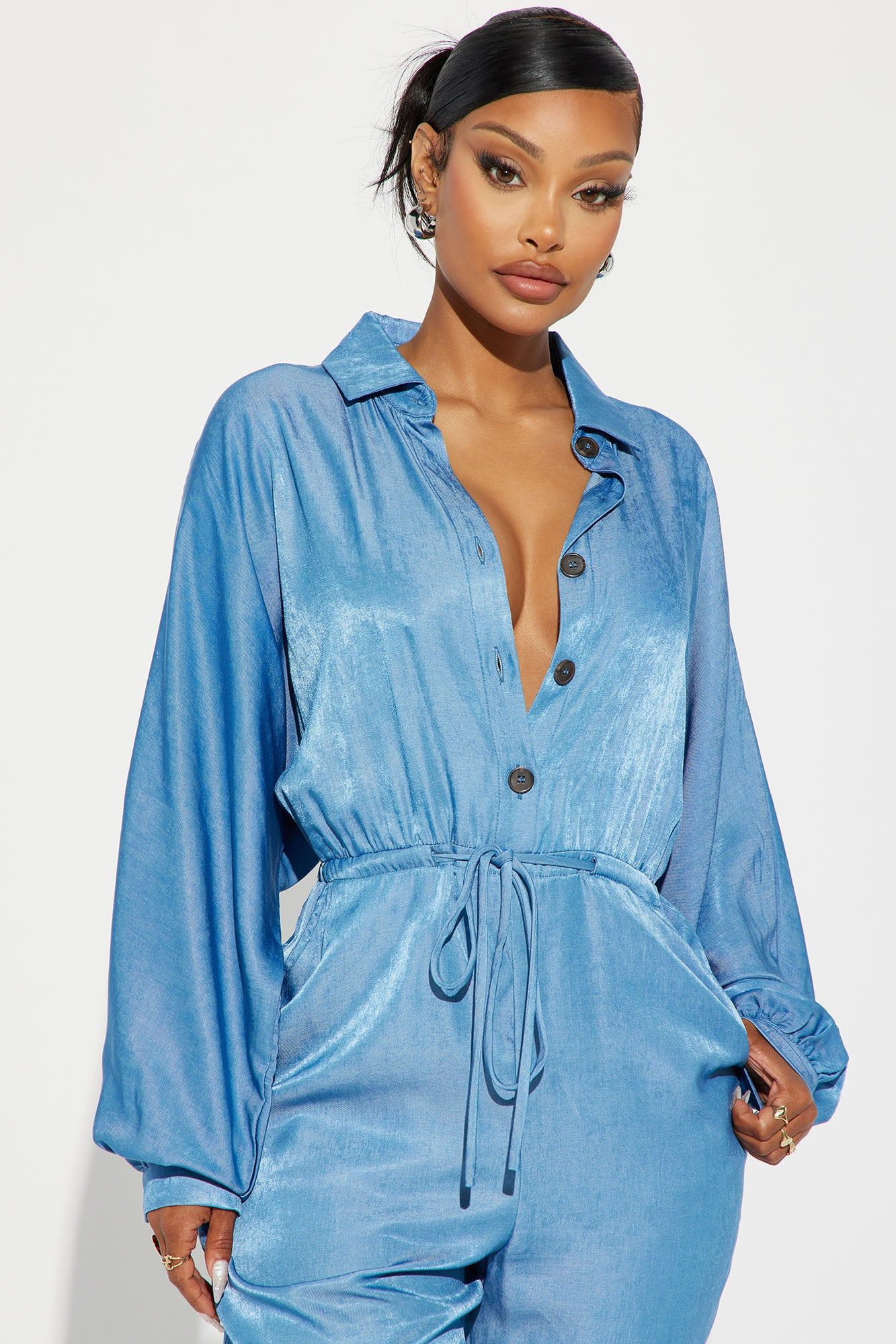 See You There Jumpsuit - Blue sold by Fashion Nova product image thumbnail 2