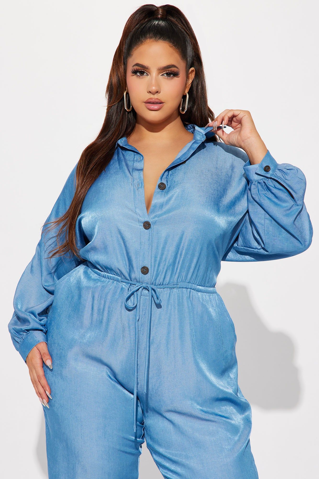 See You There Jumpsuit - Blue sold by Fashion Nova product image thumbnail 5