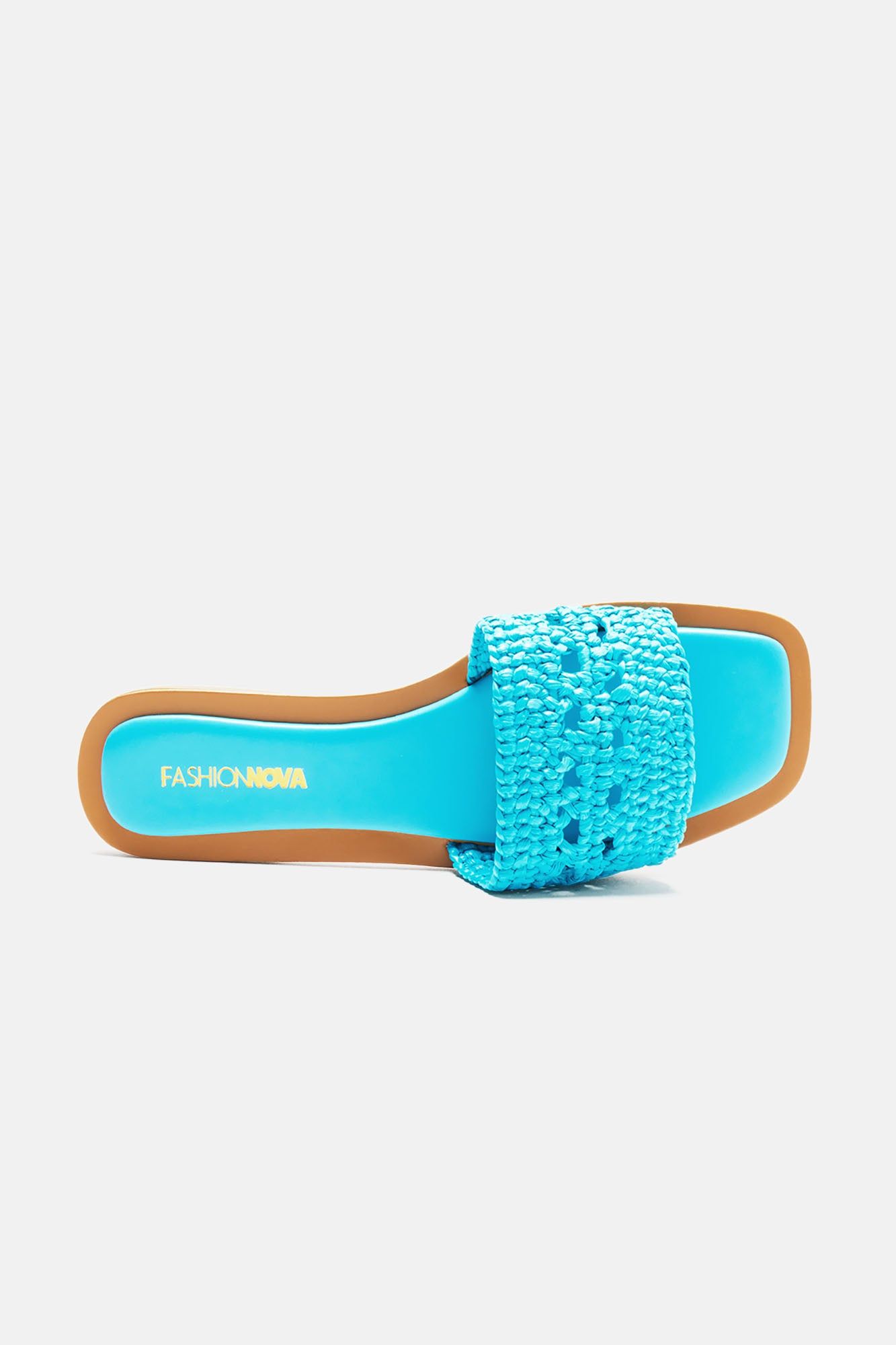 As Easy As That Flat Sandals - Blue sold by Fashion Nova product image thumbnail 5