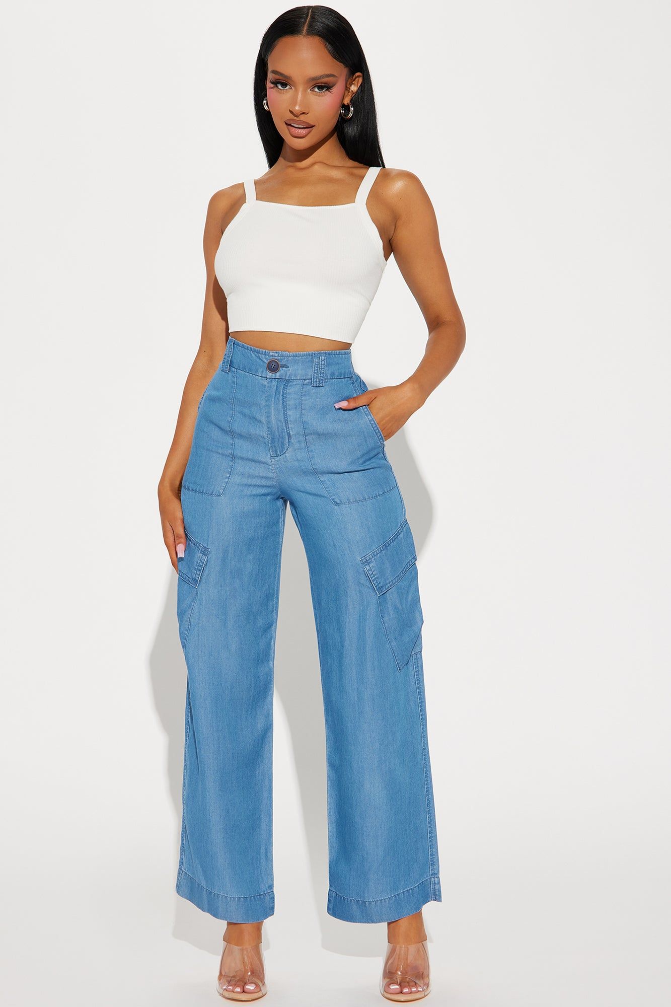 Maria Ribbed Tee - White sold by Fashion Nova product image thumbnail 2