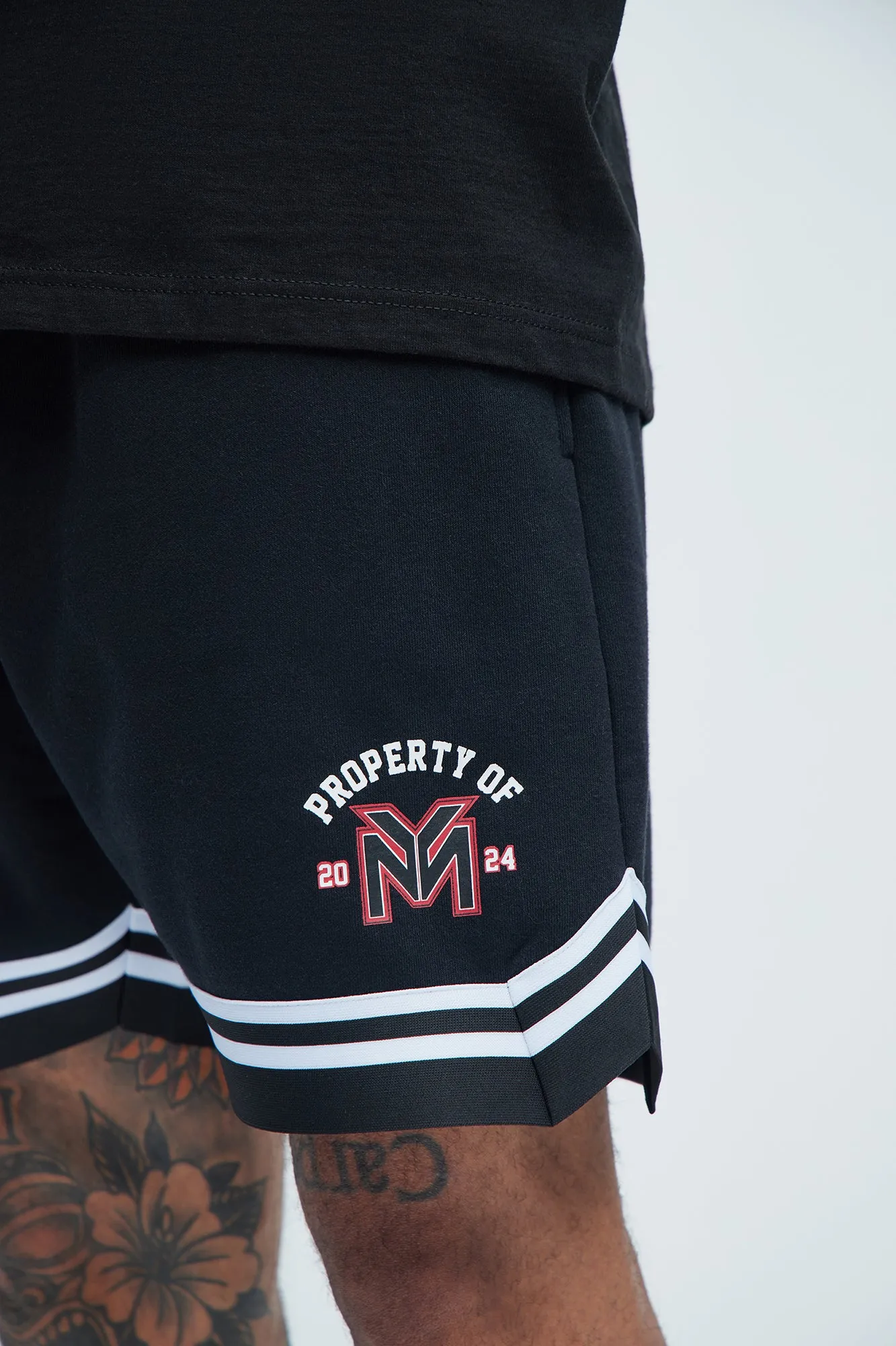 Lil Wayne Property Of Basketball Shorts - Black sold by Fashion Nova product image thumbnail 3