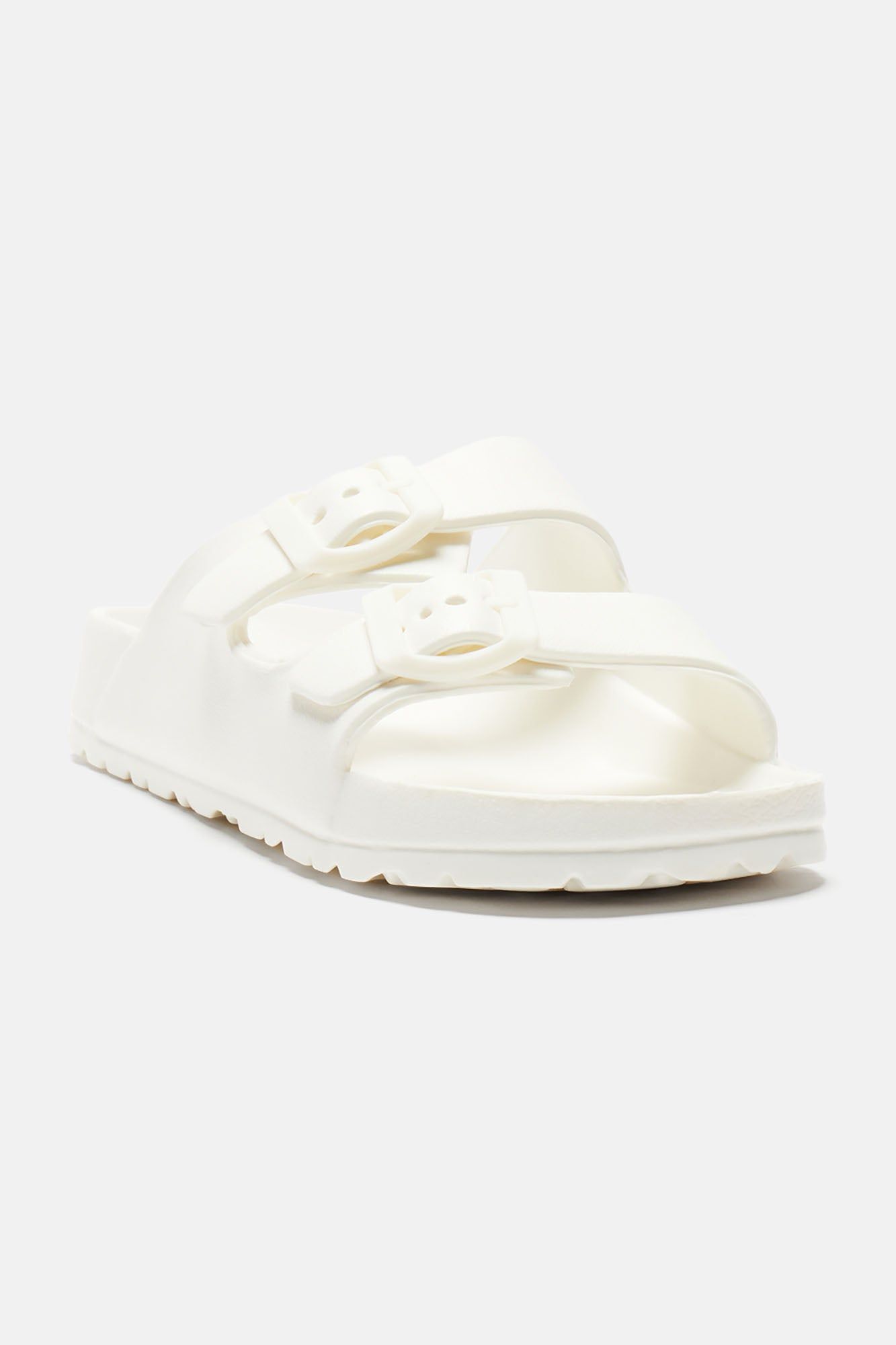 Keeping Things Casual Slides - White sold by Fashion Nova product image thumbnail 3