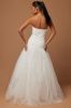 Dinah Embellished Tulle Gown - White sold by Fashion Nova