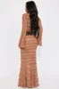 Nobody Like Me Lace Skirt Set - Mocha sold by Fashion Nova