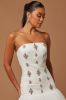Dinah Embellished Tulle Gown - White sold by Fashion Nova