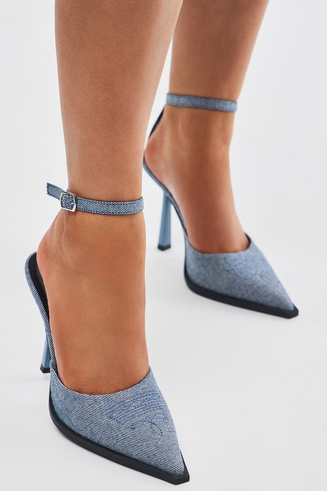 Always Busy Pumps - Denim sold by Fashion Nova product image thumbnail 3