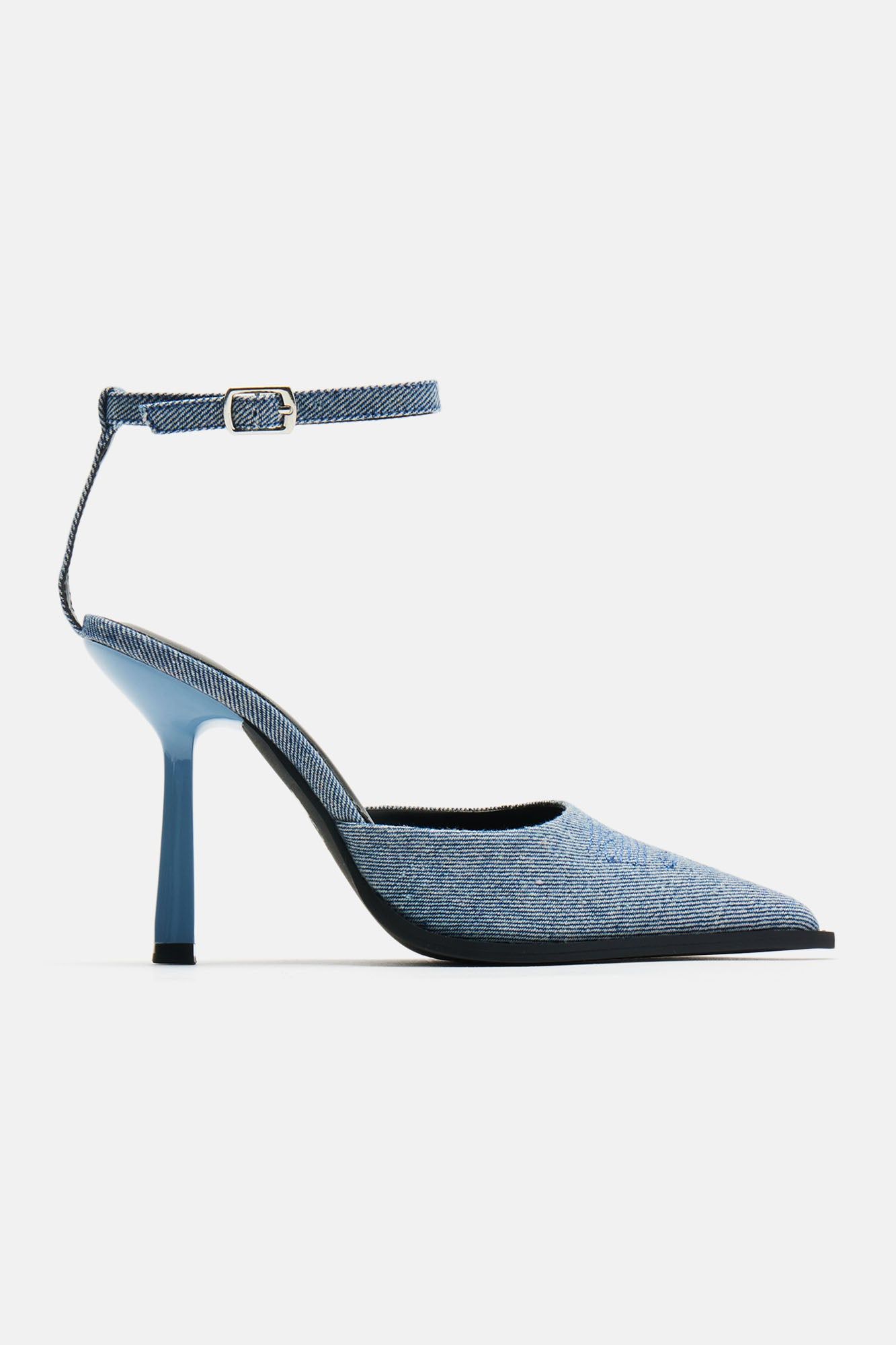 Always Busy Pumps - Denim sold by Fashion Nova product image thumbnail 4