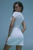 Alexa Mesh Mini Dress - White sold by Fashion Nova