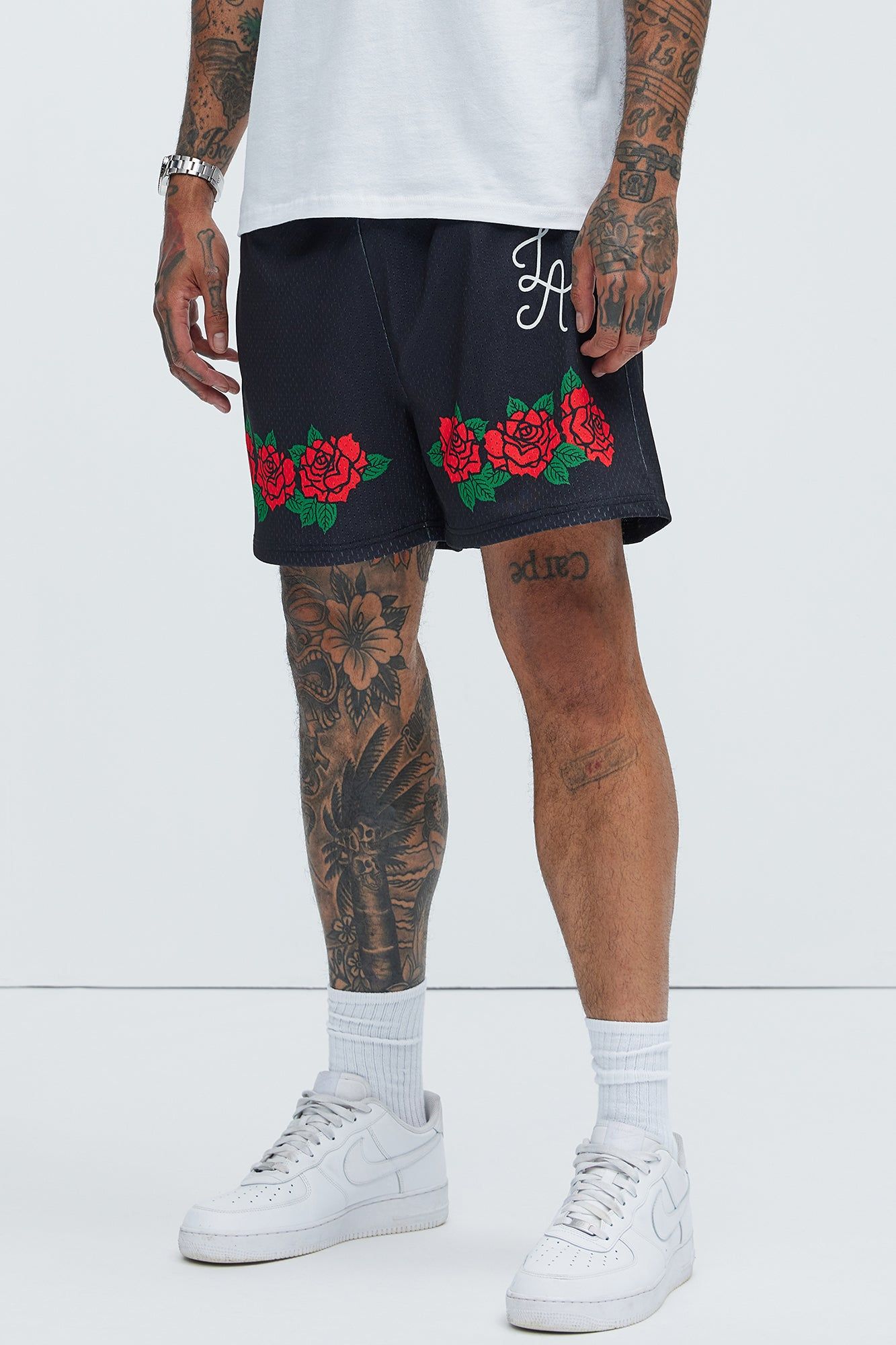 Wish You Well Mesh Shorts - Black sold by Fashion Nova product image thumbnail 5