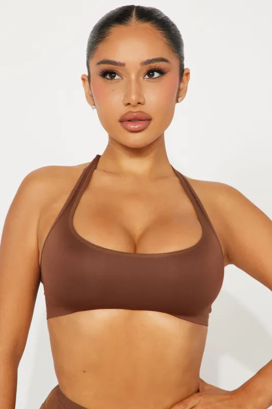 Weekend Vibe Seamless Bralette - Chocolate sold by Fashion Nova