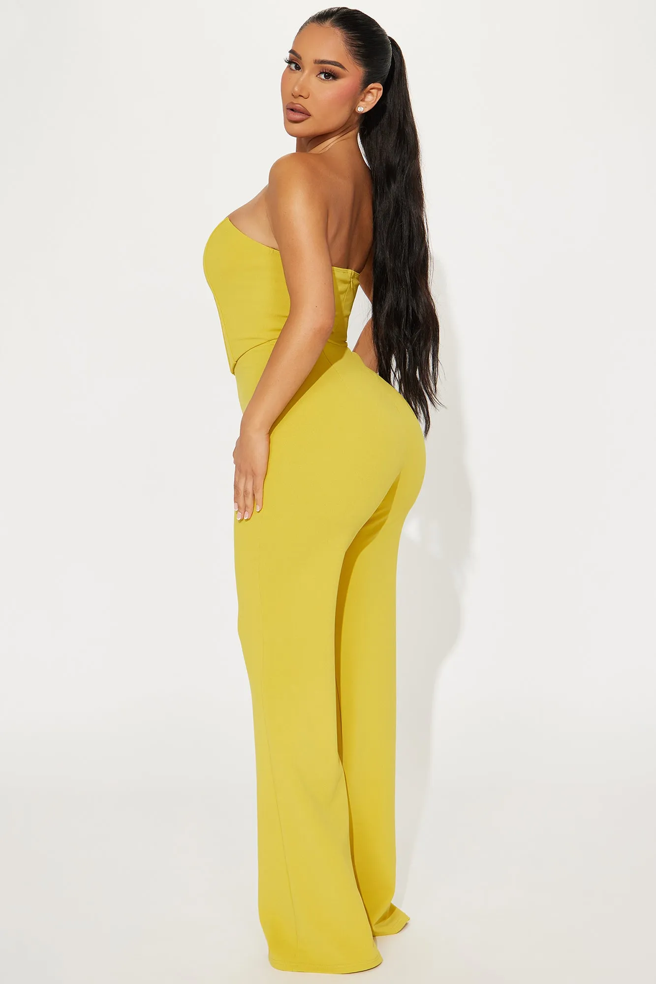 Party After Party Jumpsuit - Chartreuse sold by Fashion Nova product image thumbnail 3