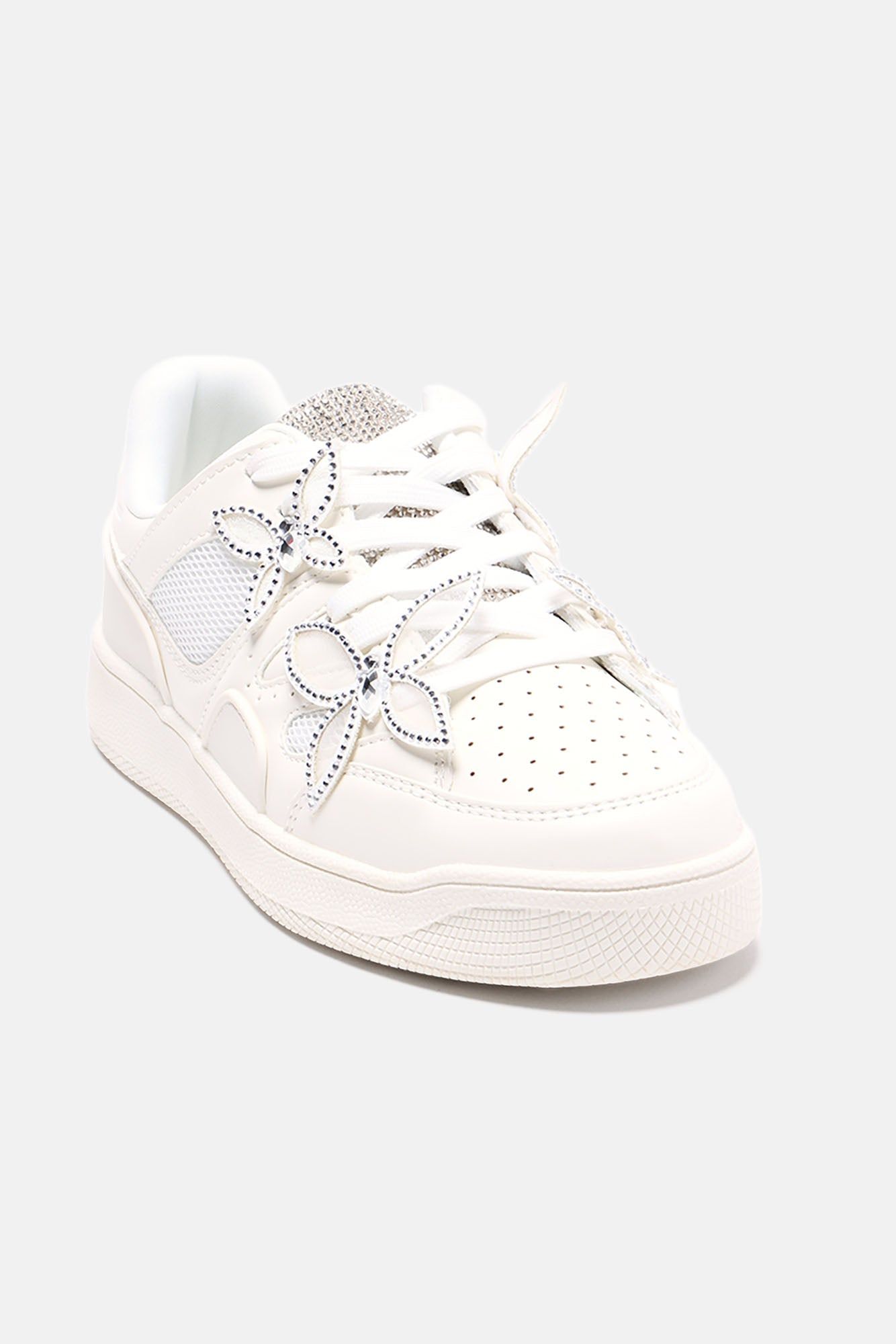 Butterfly Effect Sneakers - White sold by Fashion Nova product image thumbnail 3