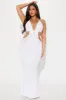 Easy Breezy Crochet Maxi Dress - White sold by Fashion Nova