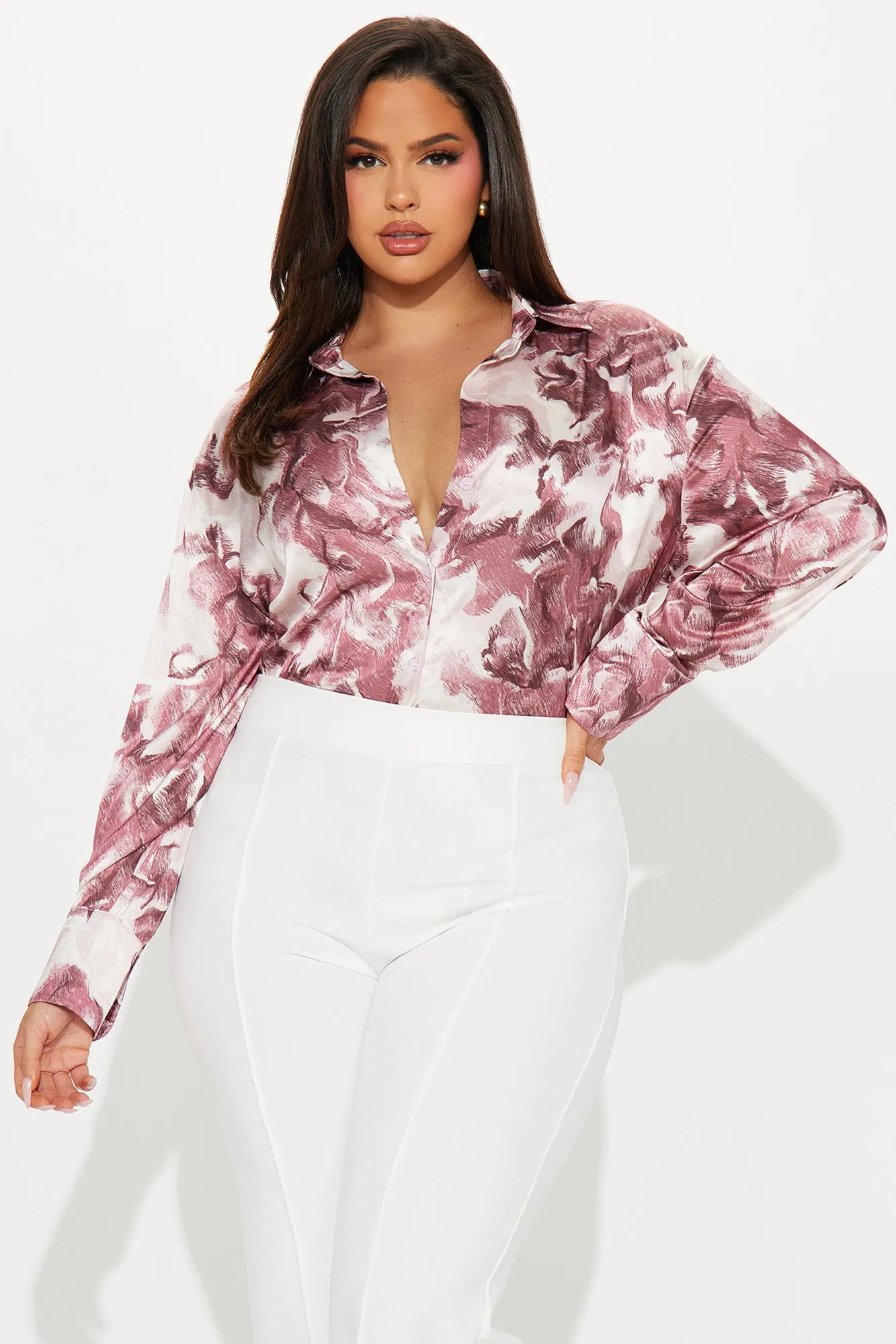 Meet You There Shirt - Pink/combo sold by Fashion Nova product image thumbnail 4