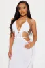 Easy Breezy Crochet Maxi Dress - White sold by Fashion Nova