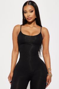 Nova Season Jumpsuit - Black sold by Fashion Nova