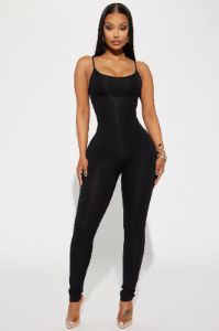 Nova Season Jumpsuit - Black sold by Fashion Nova