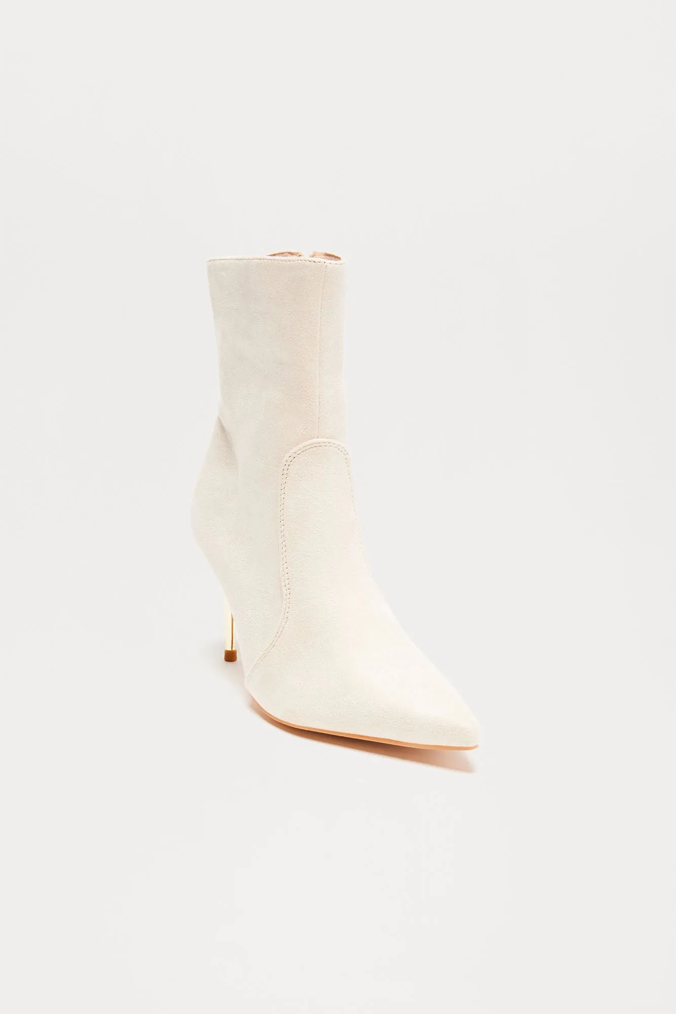 Royce Booties - Cream sold by Fashion Nova product image thumbnail 3