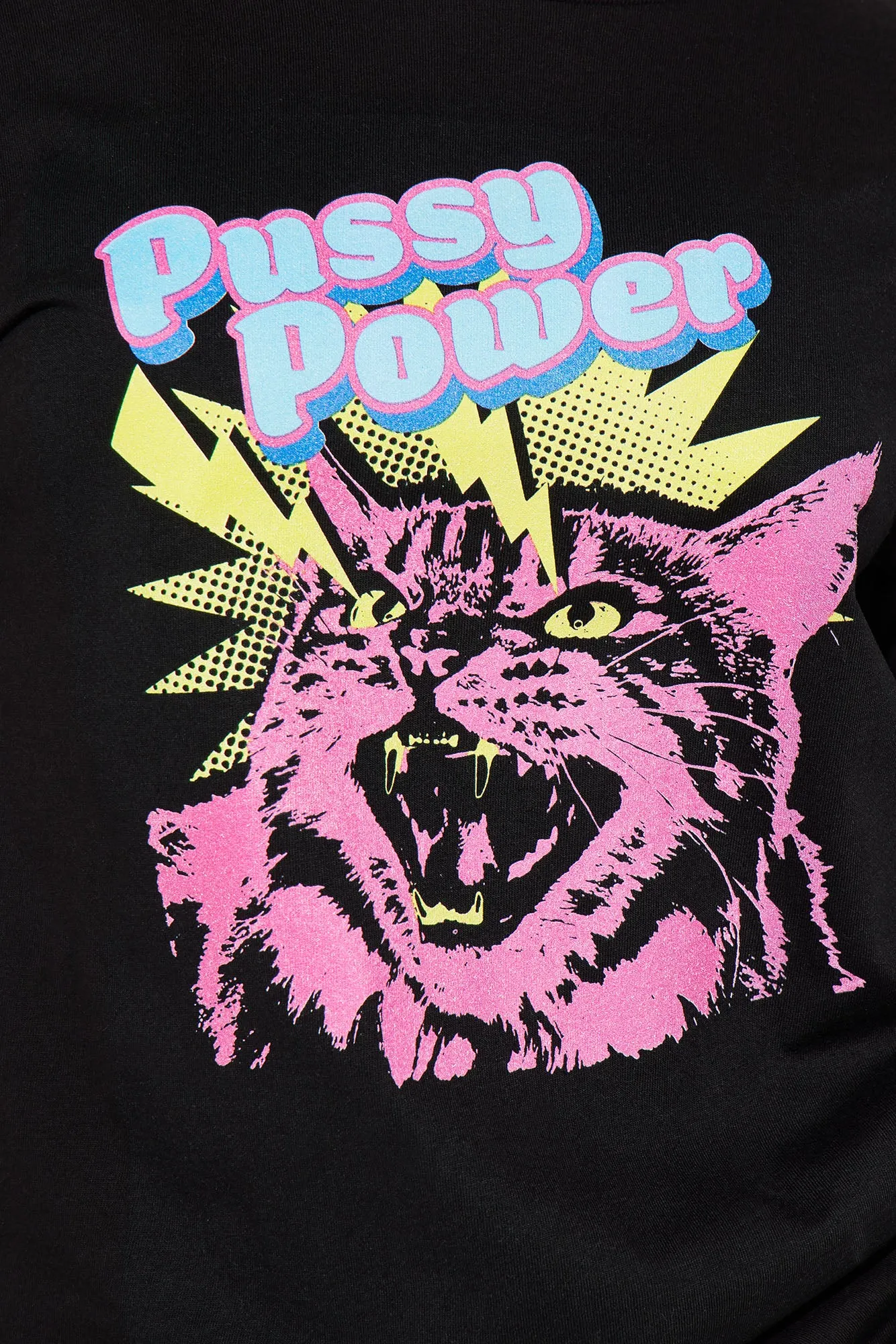 Pussy Power Graphic Tee - Black sold by Fashion Nova product image thumbnail 2