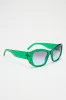 Lucky Girl Syndrome Sunglasses - Green sold by Fashion Nova