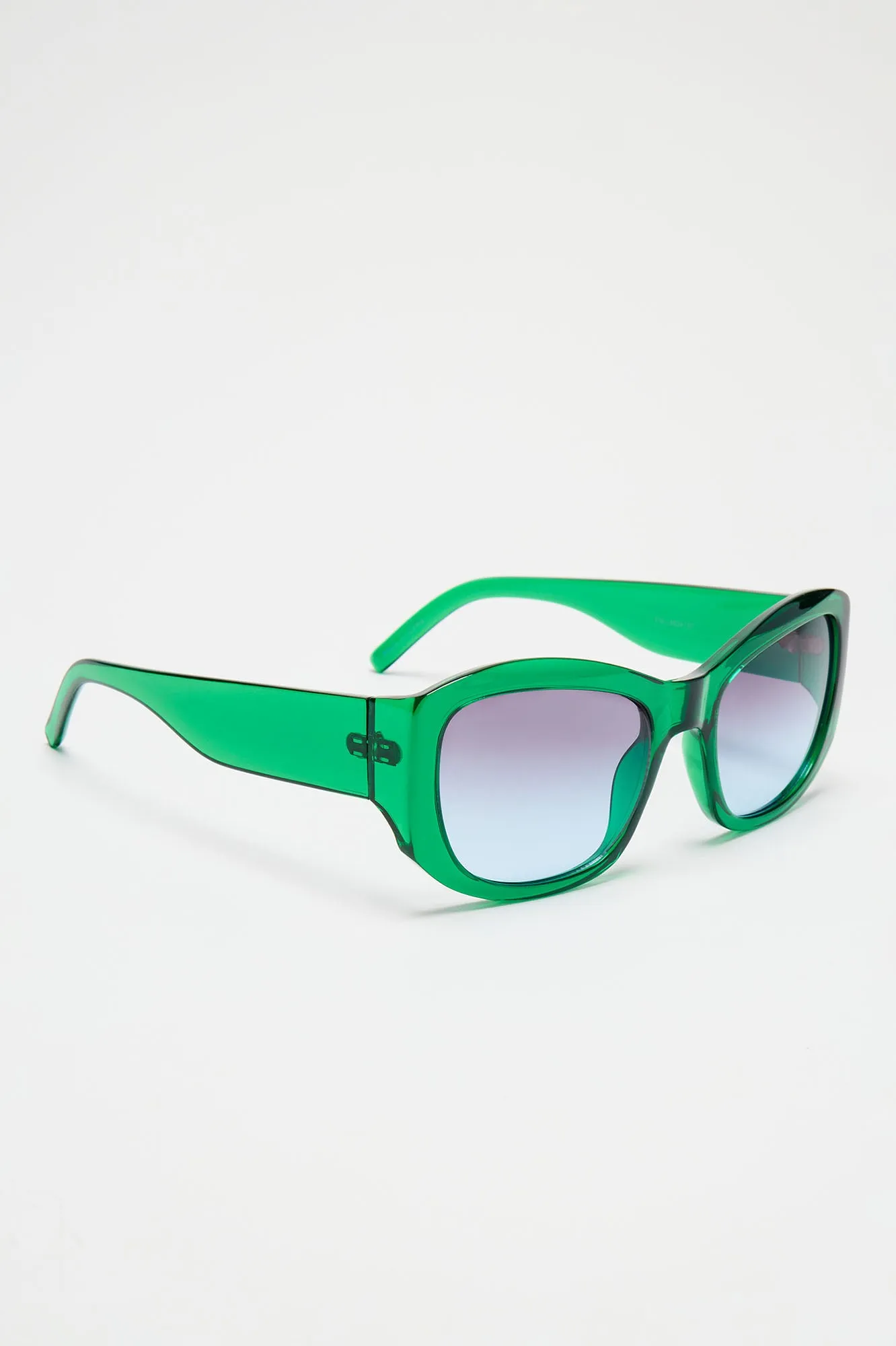 Lucky Girl Syndrome Sunglasses - Green sold by Fashion Nova product image thumbnail 4