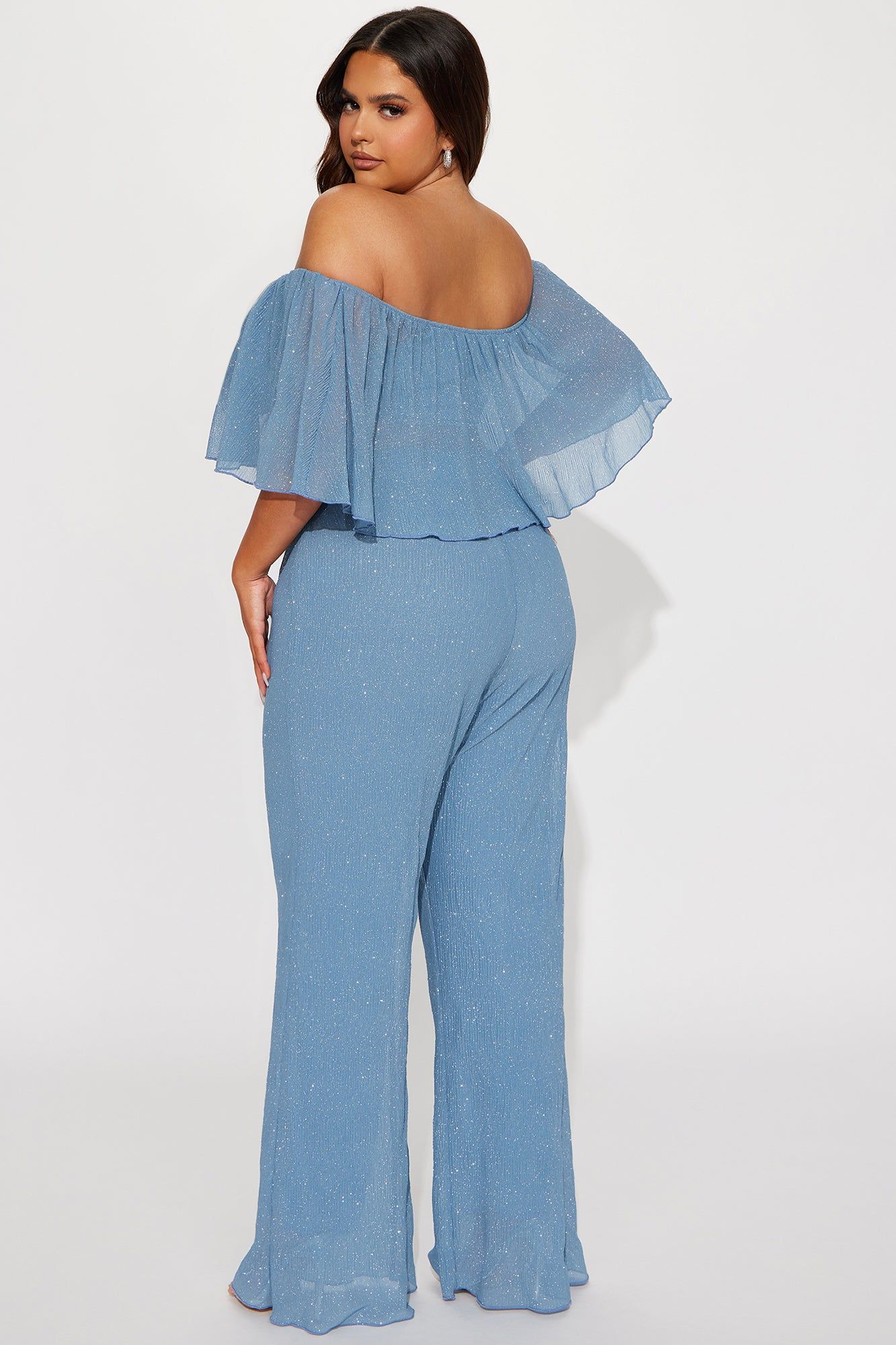Serenity Shine Pant Set - Light Blue sold by Fashion Nova product image thumbnail 3