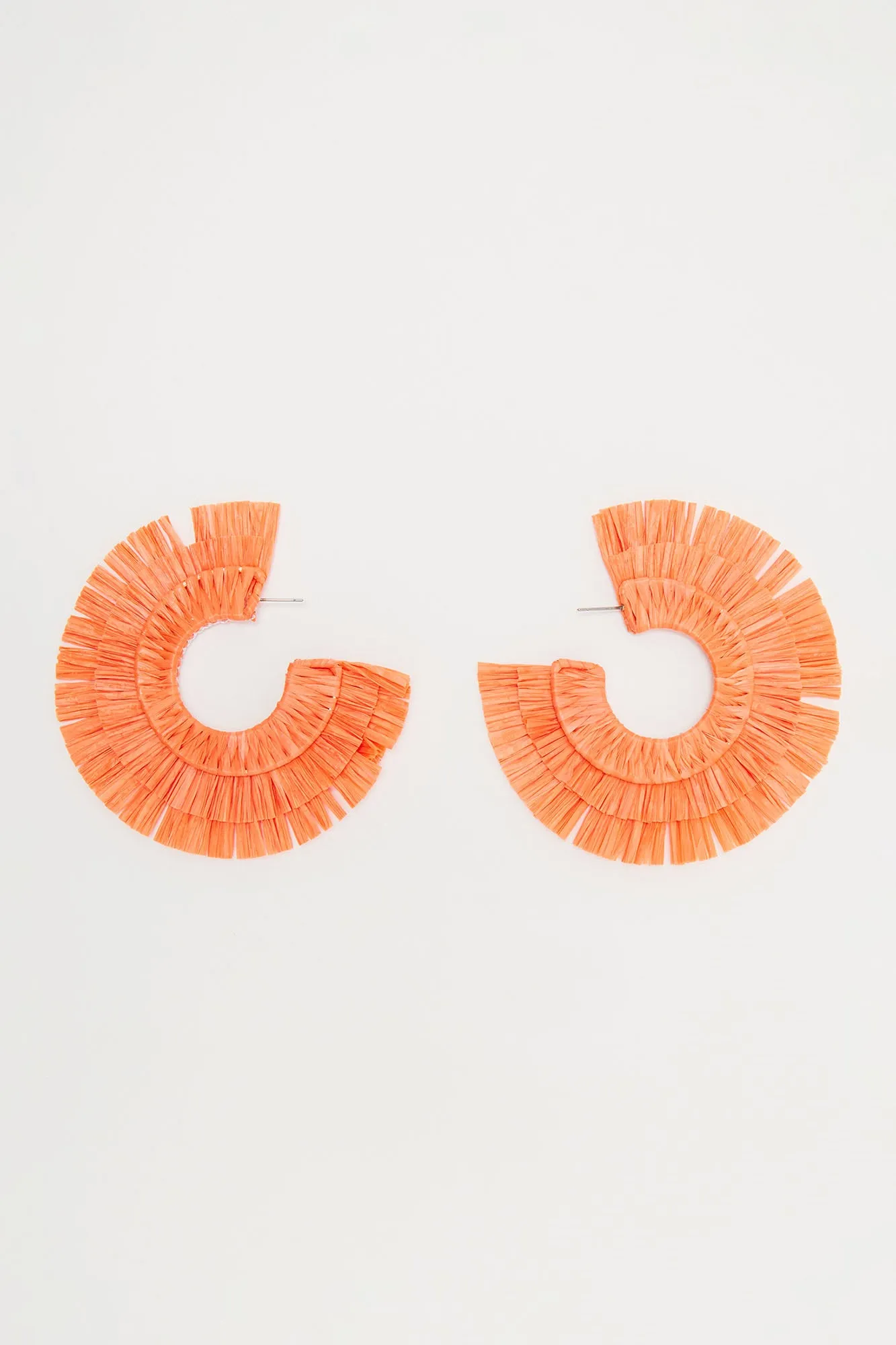 Basking In The Rays Hoop Earrings - Orange sold by Fashion Nova product image thumbnail 3