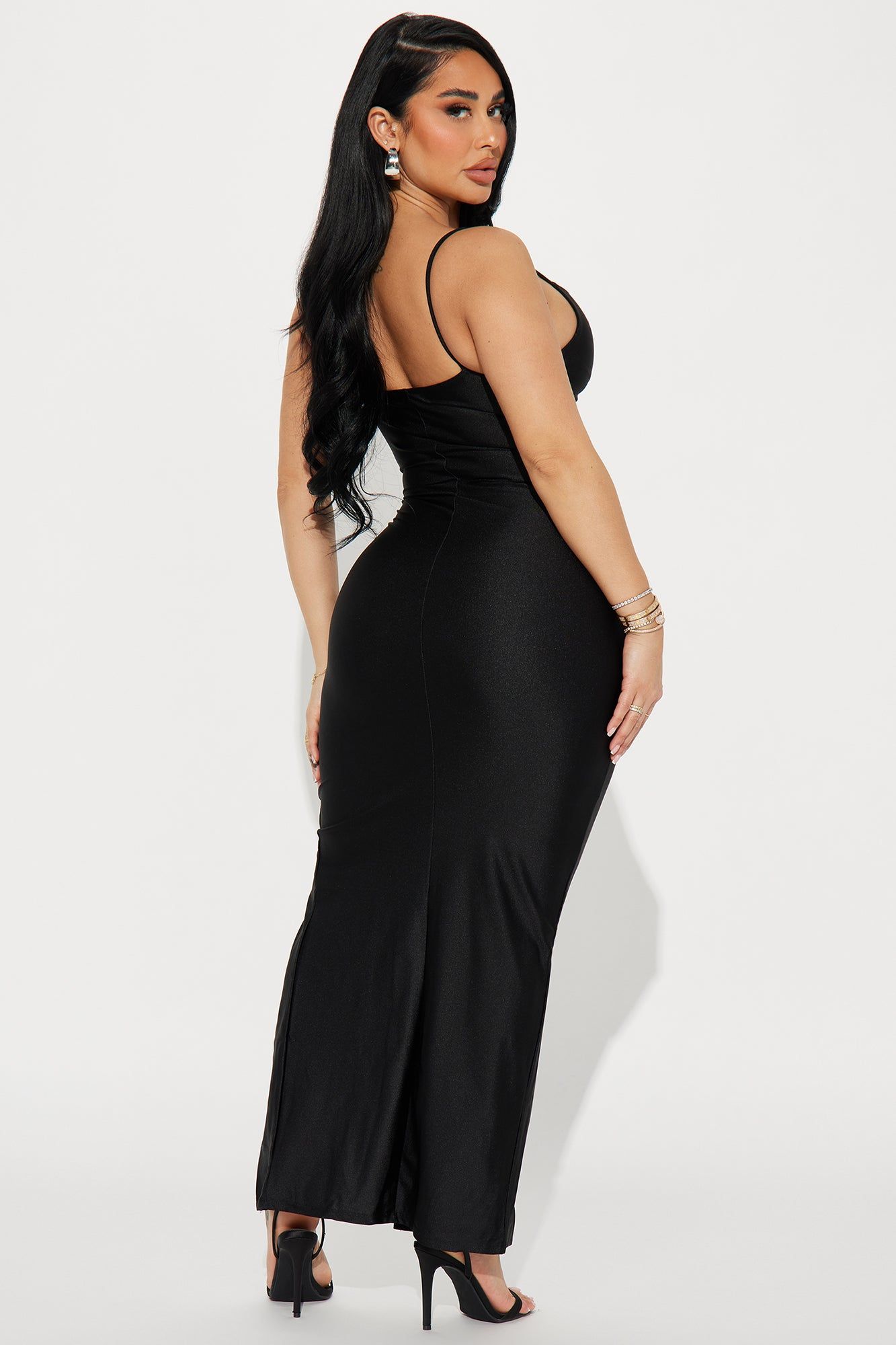 Don't Be Fooled Maxi Dress - Black sold by Fashion Nova product image thumbnail 3