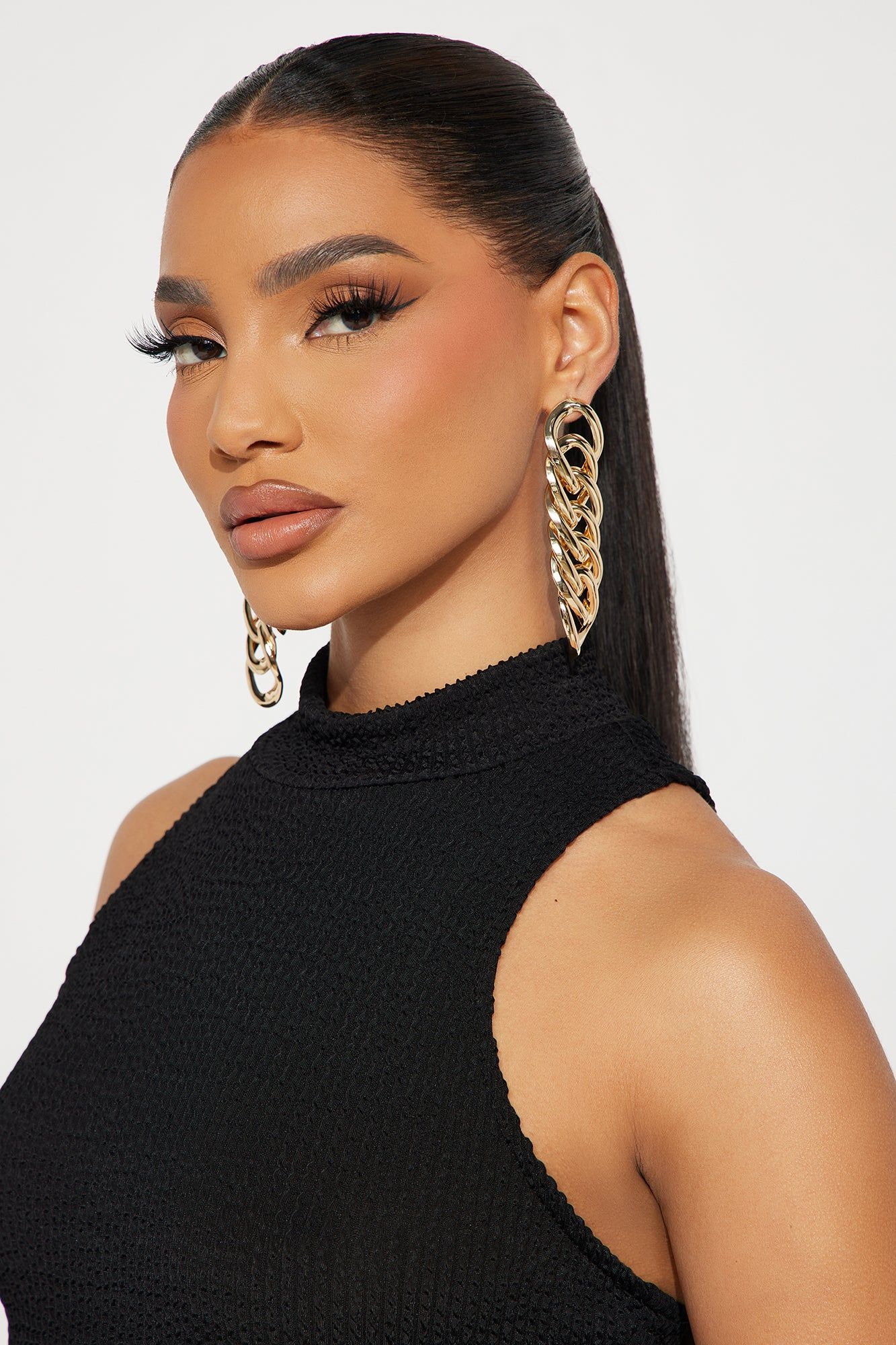 Trying To Reach You Earrings - Gold sold by Fashion Nova product image thumbnail 2