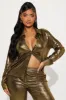 Iris Metallic Pant Set - Gold sold by Fashion Nova