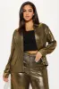 Iris Metallic Pant Set - Gold sold by Fashion Nova