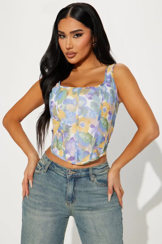Suzie Corset Top - Multi Color sold by Fashion Nova