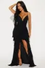 Wildest Dreams Mesh Maxi Dress - Black sold by Fashion Nova