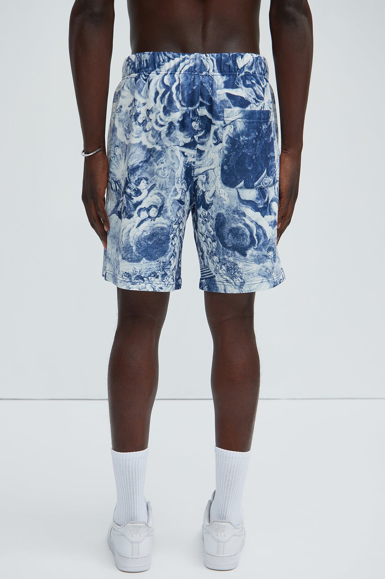 Tyson Renaissance Shorts - Blue/combo sold by Fashion Nova product image thumbnail 5