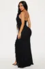 Wildest Dreams Mesh Maxi Dress - Black sold by Fashion Nova