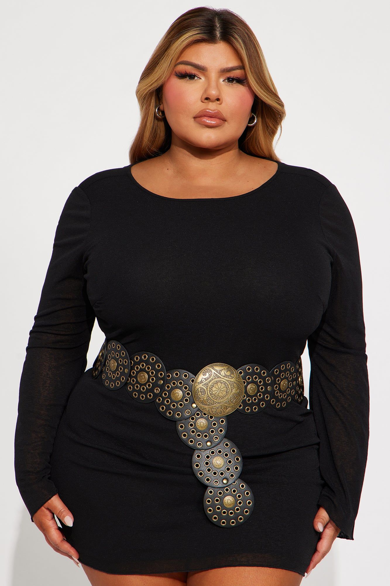 Estee Belted Micro Mini Dress - Black sold by Fashion Nova product image thumbnail 5