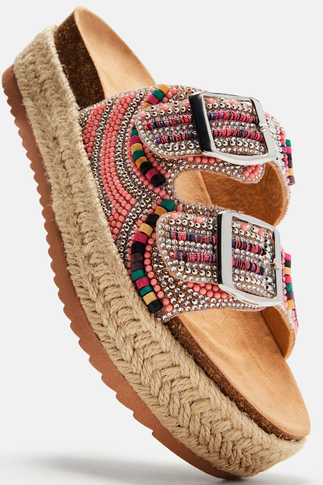 Made For Sunny Days Platform Sandals - Pink sold by Fashion Nova product image thumbnail 5