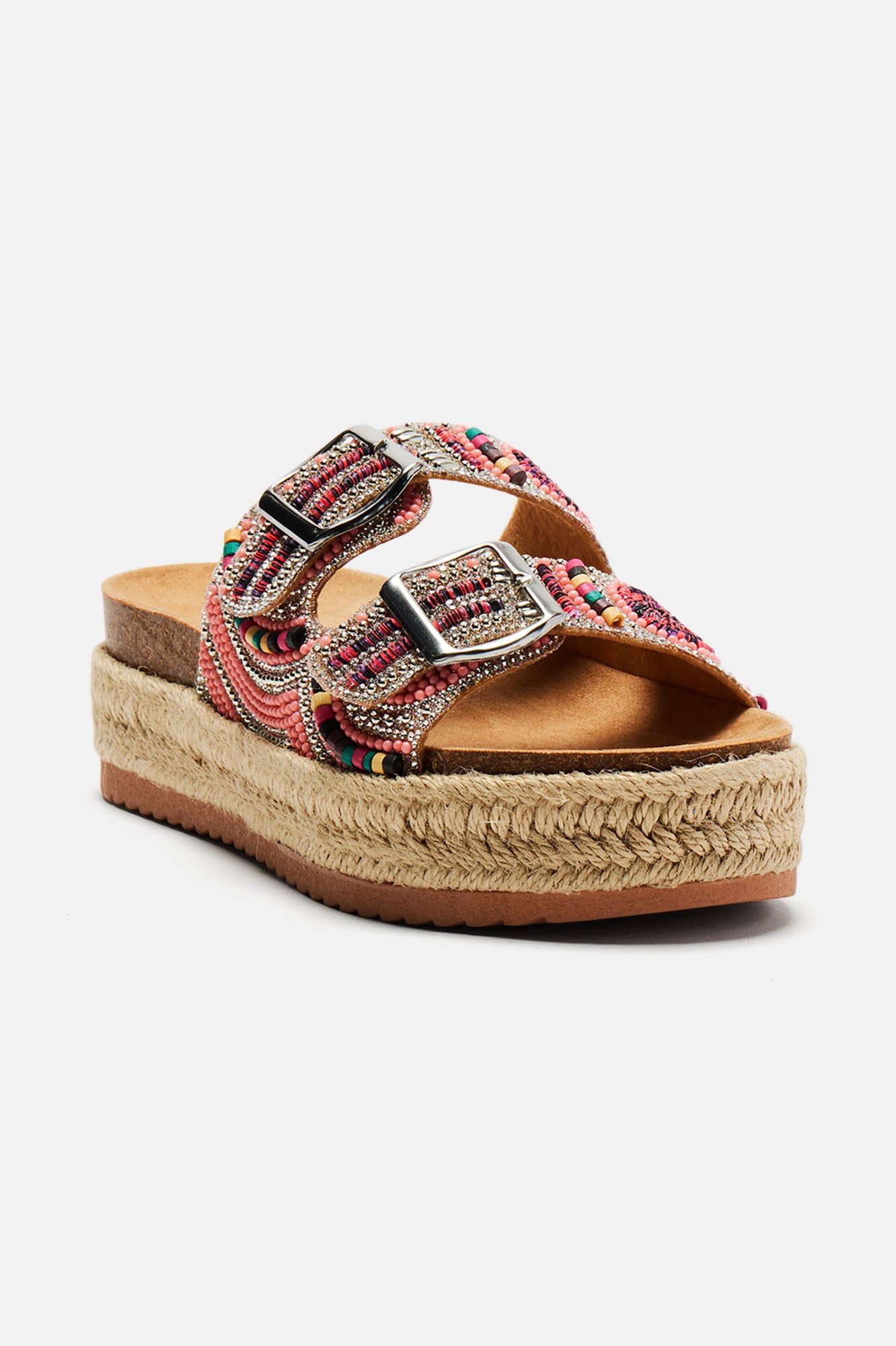 Made For Sunny Days Platform Sandals - Pink sold by Fashion Nova product image thumbnail 3