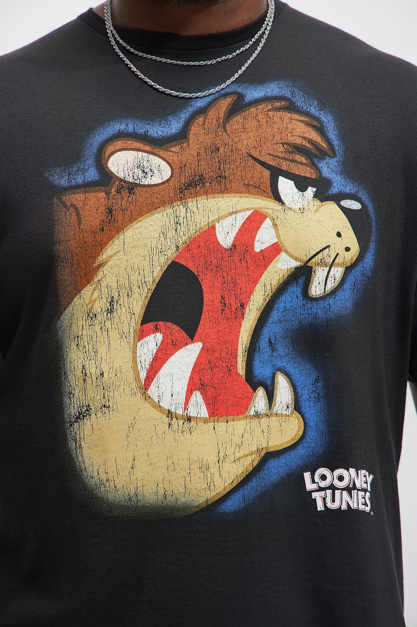 Big Face Taz Short Sleeve Tee - Black sold by Fashion Nova product image thumbnail 5