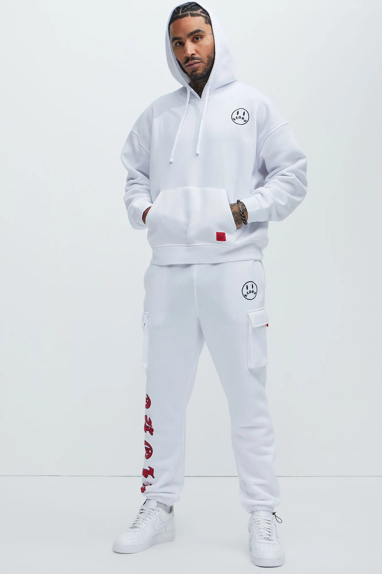 Never Alone Hoodie - White sold by Fashion Nova product image thumbnail 2