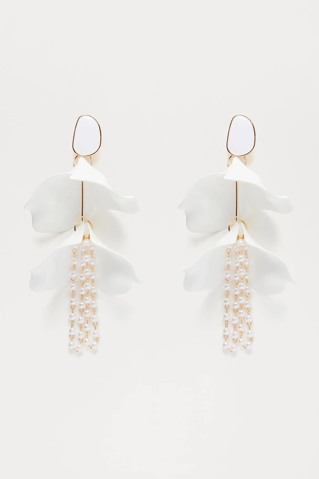 Happiness Blooms Within Earrings - White sold by Fashion Nova product image thumbnail 3