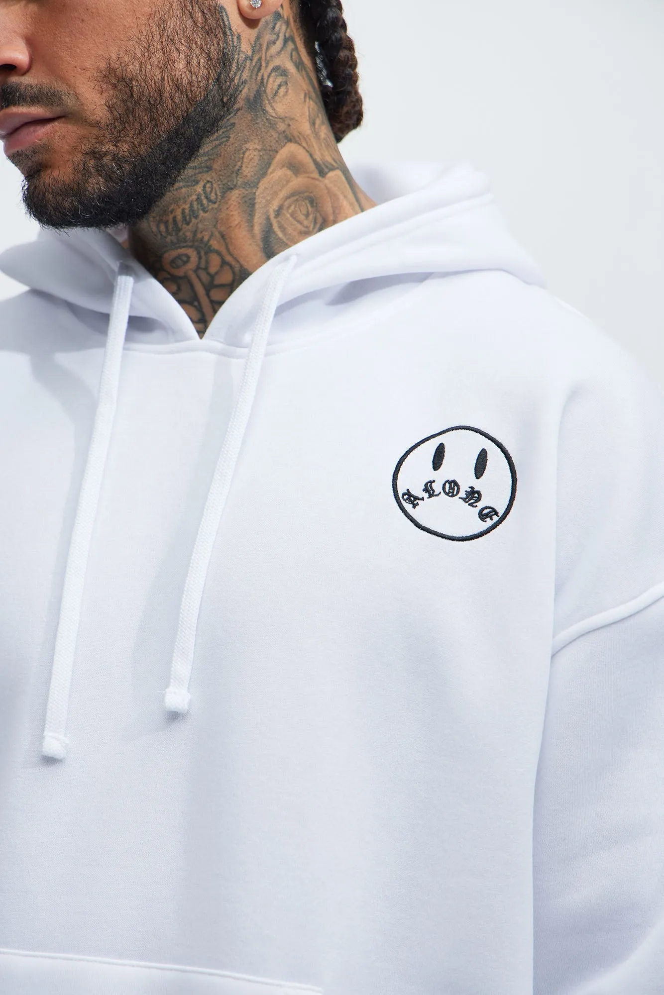 Never Alone Hoodie - White sold by Fashion Nova product image thumbnail 4
