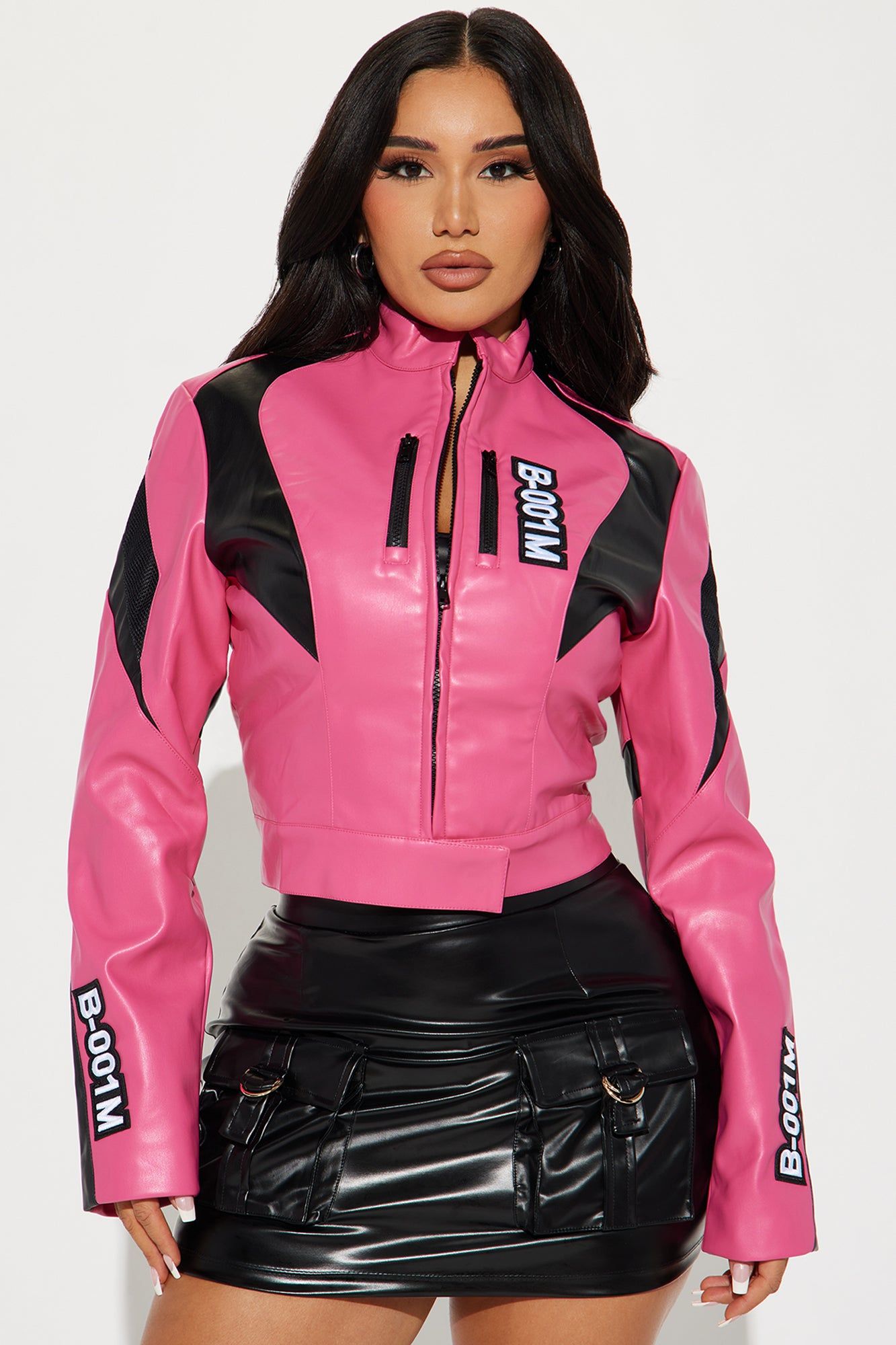 Boom Boom Fitted Jacket - Pink sold by Fashion Nova