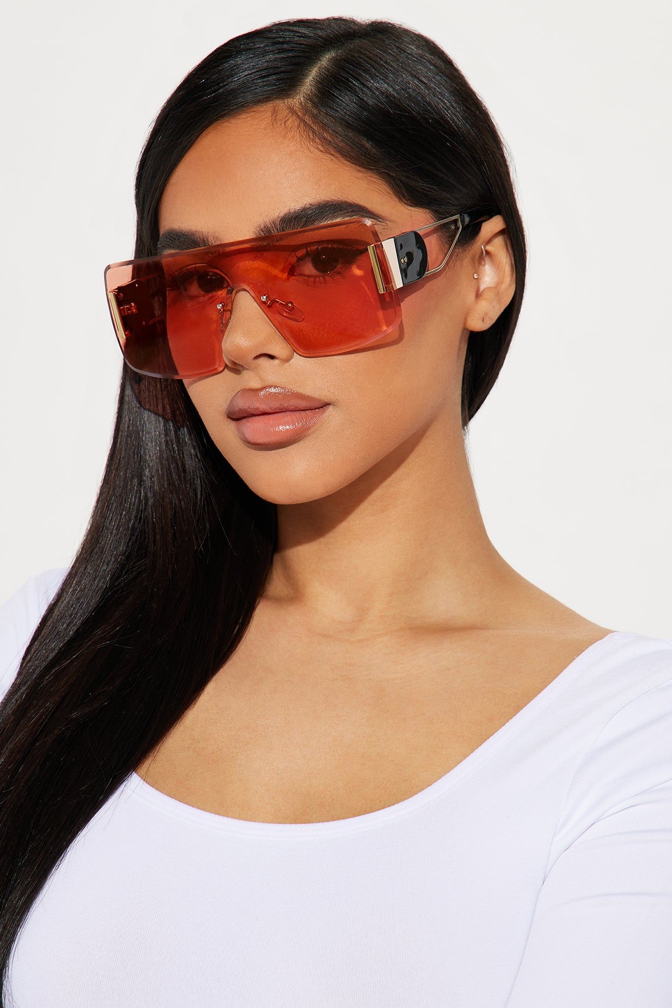 Summer Time Fine Babe Sunglasses - Pink sold by Fashion Nova