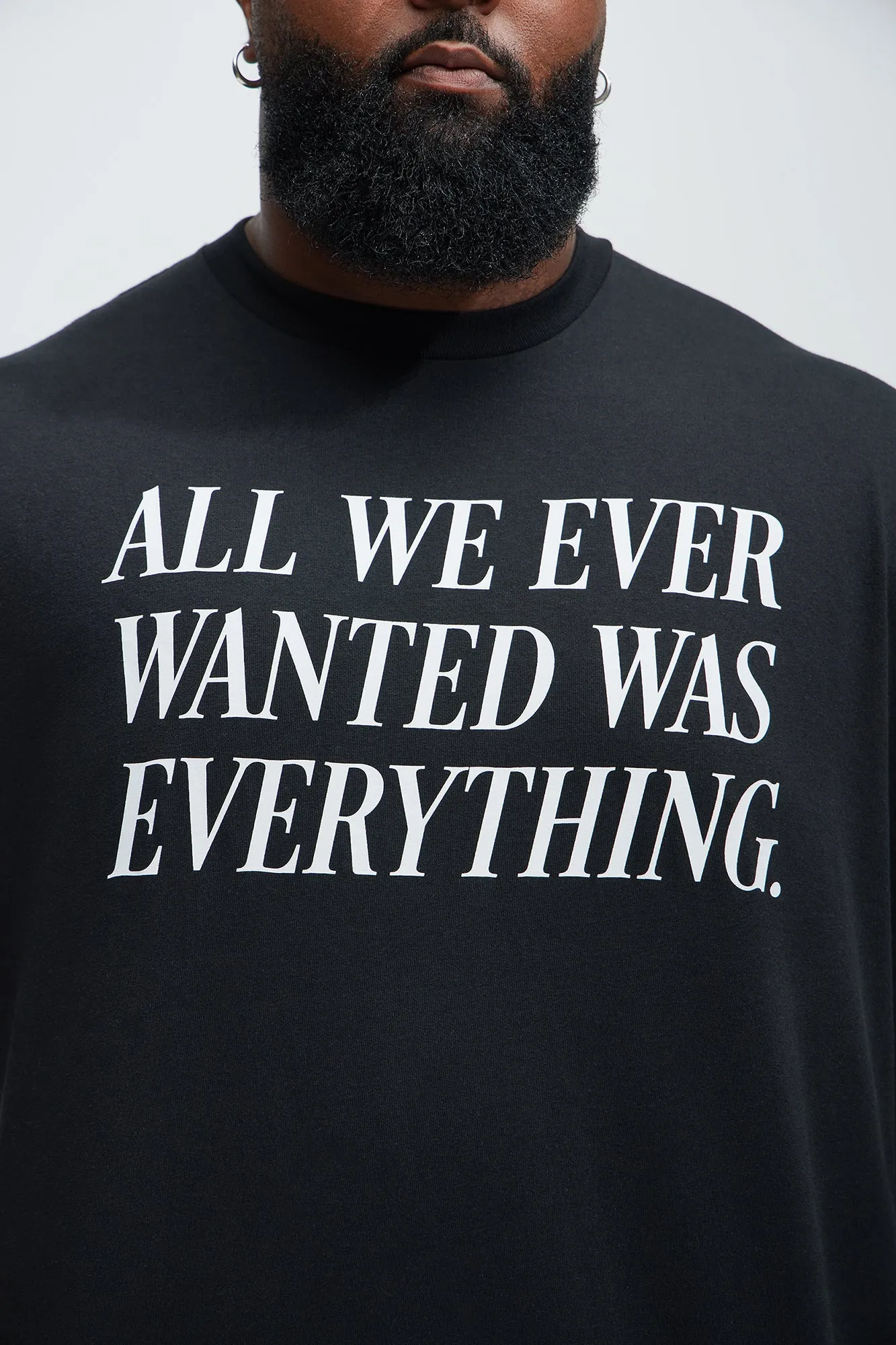All We Ever Wanted Short Sleeve Tee - Black sold by Fashion Nova product image thumbnail 3
