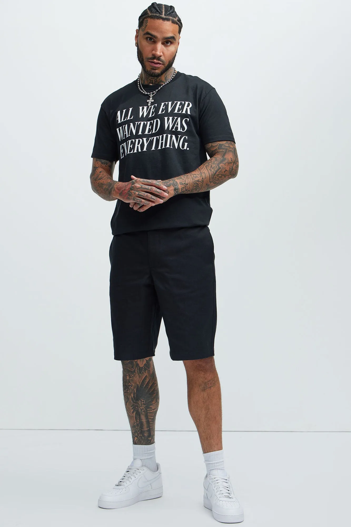 All We Ever Wanted Short Sleeve Tee - Black sold by Fashion Nova product image thumbnail 5