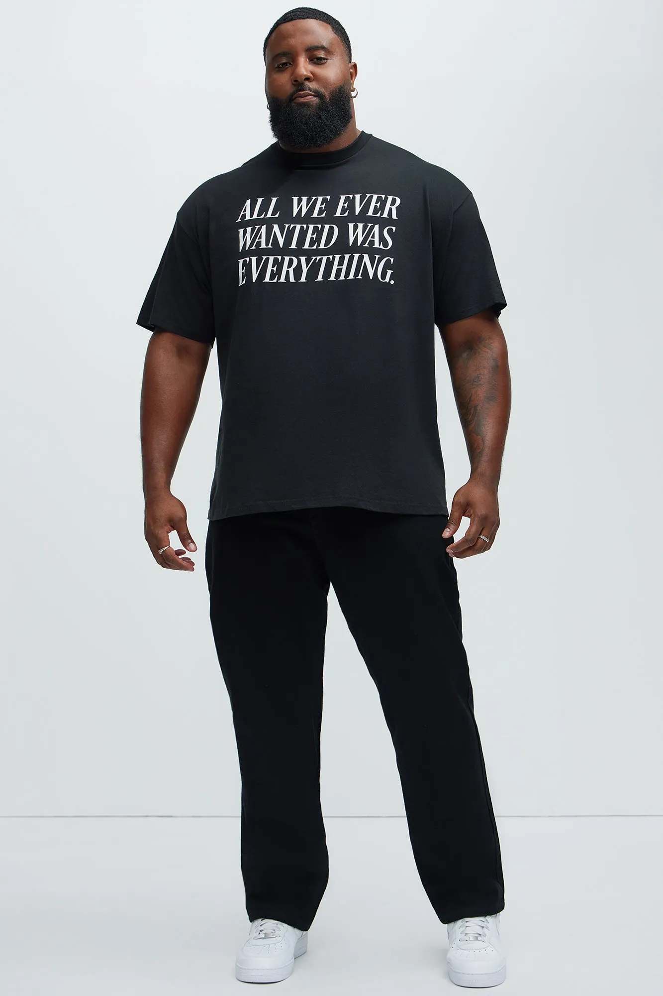 All We Ever Wanted Short Sleeve Tee - Black sold by Fashion Nova product image thumbnail 2