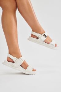 Mayara Sandals - White sold by Fashion Nova